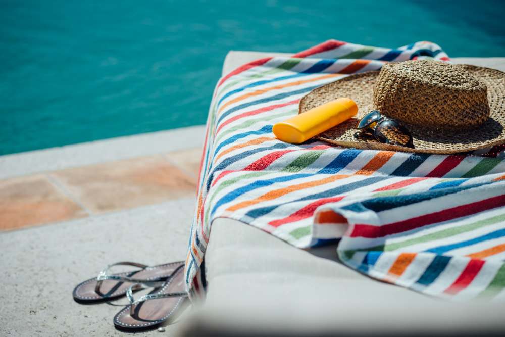 Relax and recharge in the sparkling swimming pool at Winston Heights in Houston, Texas