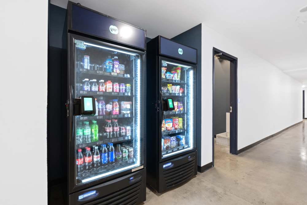 Vending machine at Central Gardens in Memphis, Tennessee