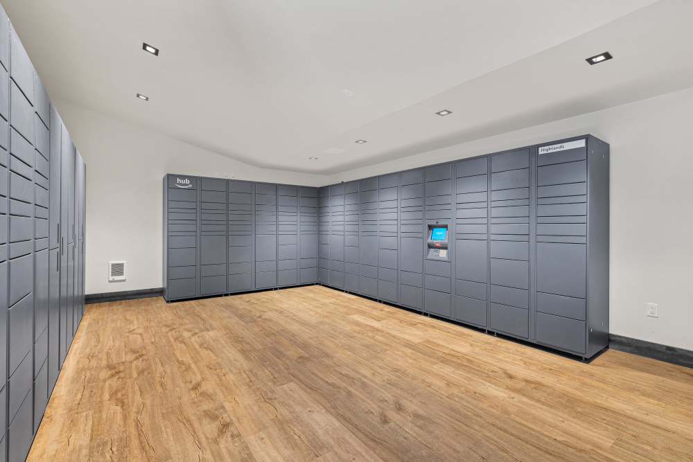 Amazon Package Lockers at The Highlands at Silverdale in Silverdale, Washington
