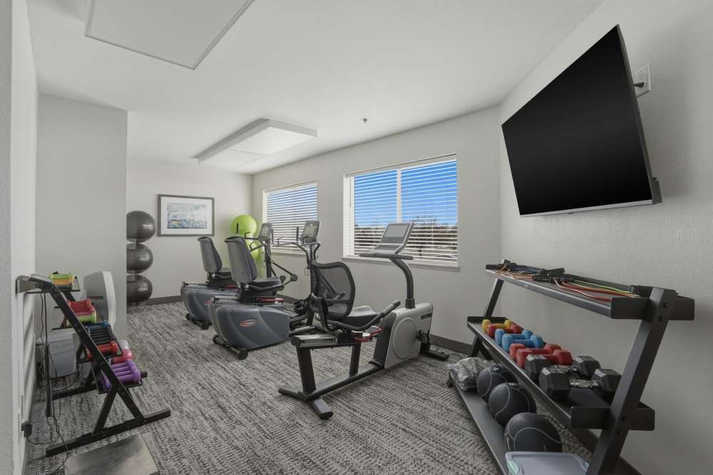 Gym at The Fairmont by Barclay House in Manassas, Virginia