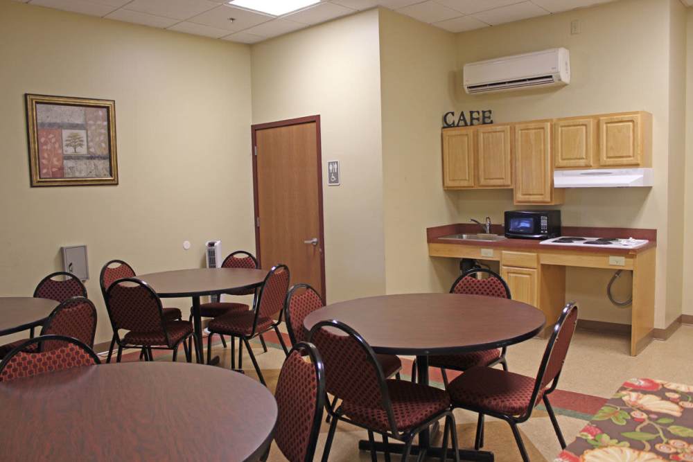 Clubhouse with lots of seating area at School House Kennilworth Williams in Roxbury,Massachusetts