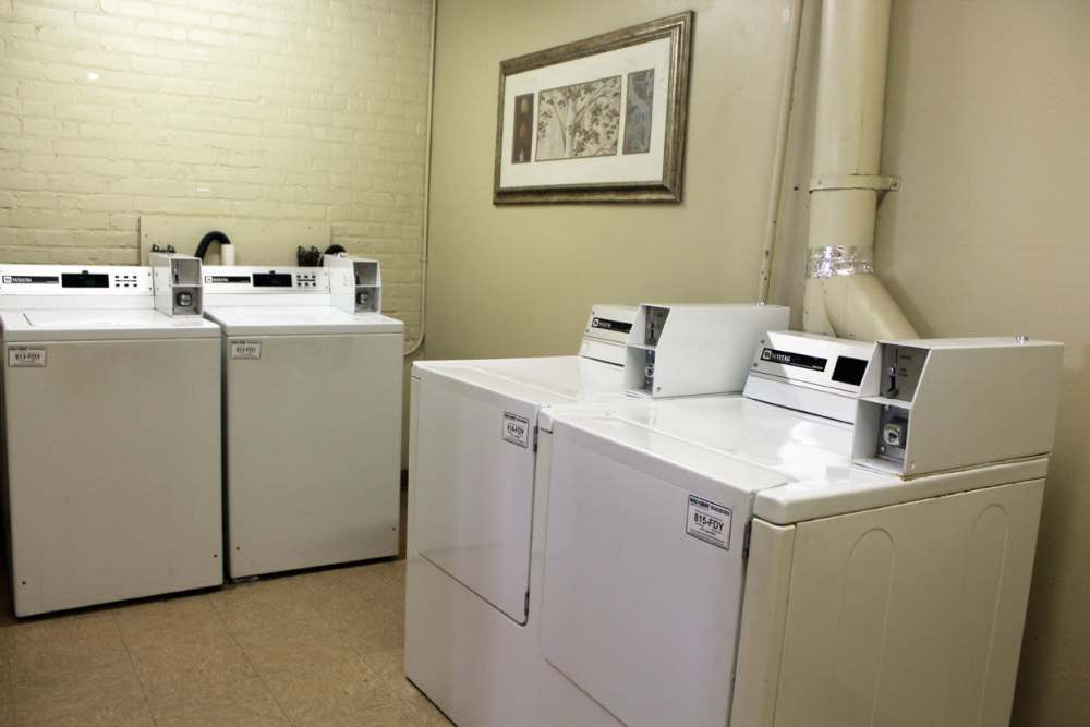 Washer and dryer at School House Kennilworth Williams in Roxbury,Massachusetts