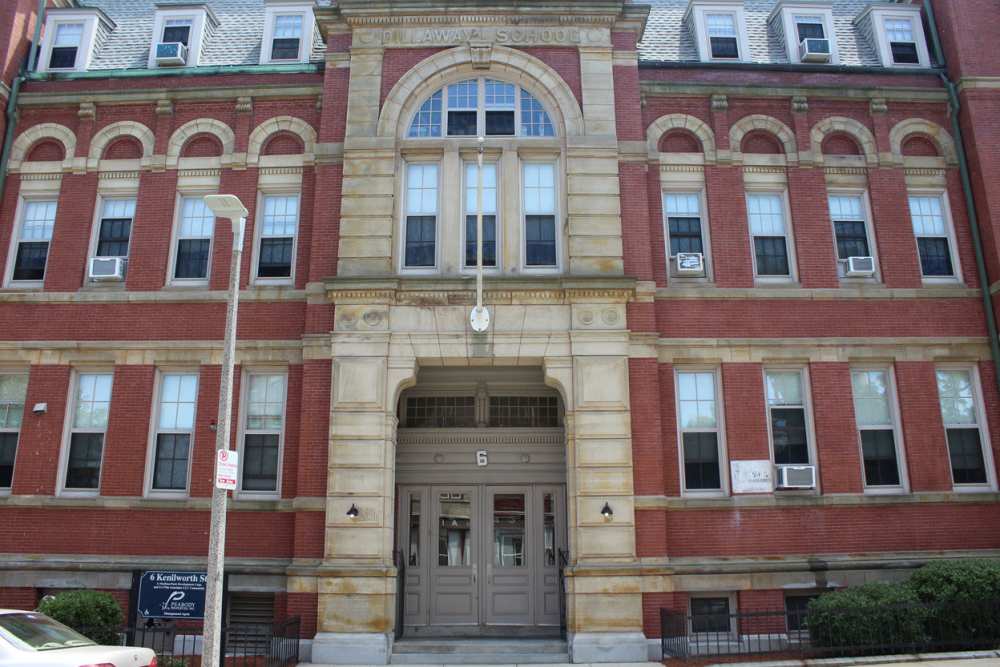 Exterior view at School House Kennilworth Williams in Roxbury,Massachusetts