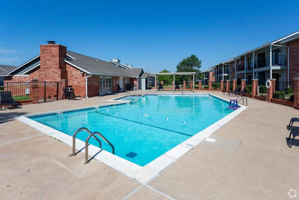 Swimming pool at Quail Ridge in Oklahoma City,Oklahoma