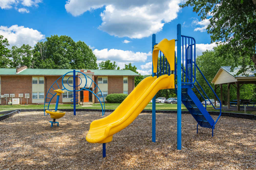 Kids playground at Bristol Square Apartments in Bristol, Tennessee