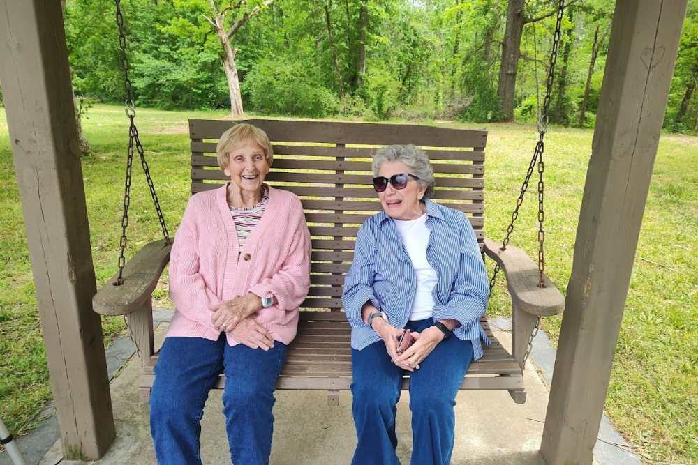 Senior residents having good time at Barclay House of Stuart in Stuart,Florida