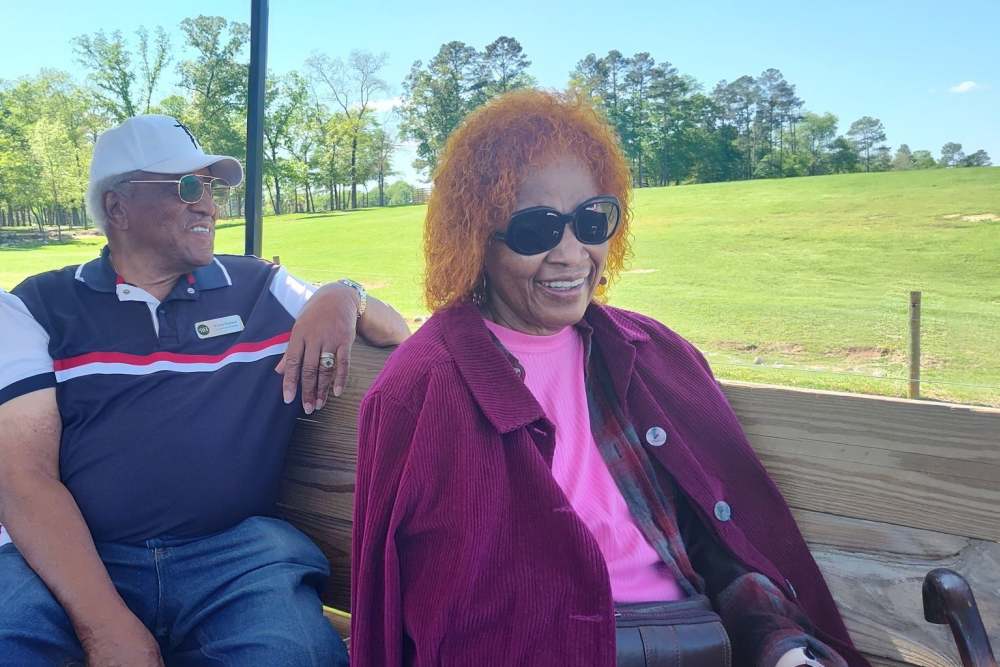 Senior couple at Barclay House of Stuart in Stuart,Florida