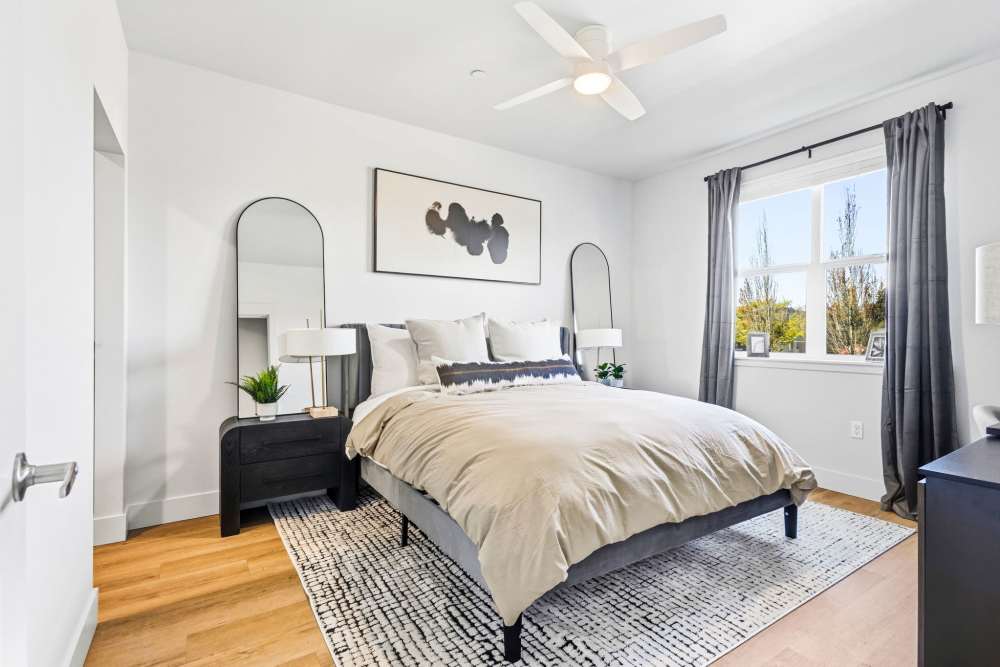 Well-lit and Spacious Bedroom at The Heights at Happy Valley in Happy Valley, Oregon