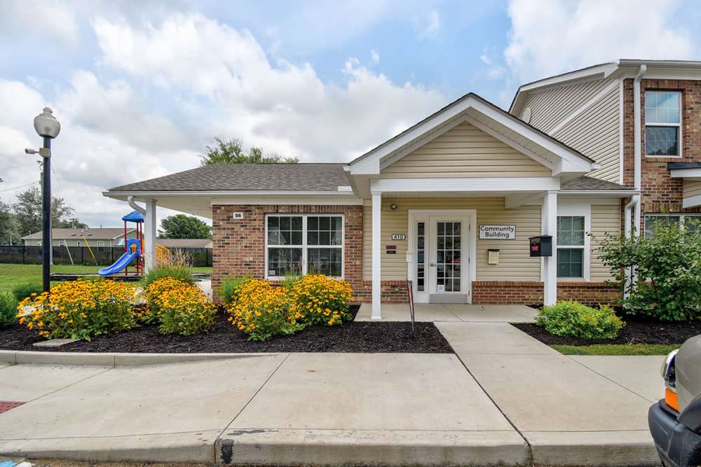 Leasing center at Woodyard Greene in Elizabeth, West Virginia