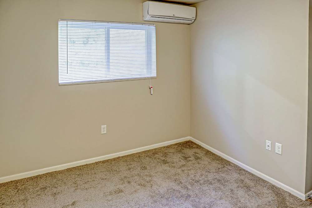 Bedroom with window at Alston Park in Cincinnati. OH