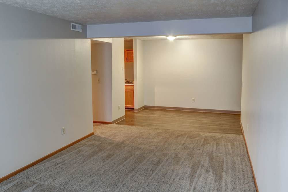 Open layout with natural light at Riverview Place in Ripley, Ohio
