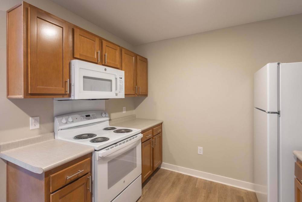 Modern kitchen at Sells Greene in Lancaster, Ohio
