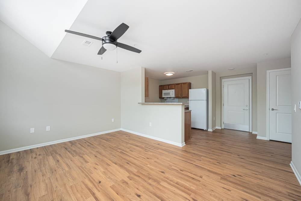 Kitchen featuring stainless steel appliances at Starling Yard in Columbus, Ohio