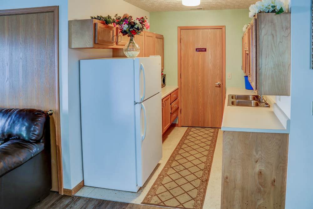 Community kitchen at Zacharys Crossing in Washington Court House, Ohio 