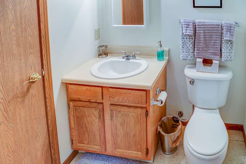 Bathroom with a commode at Zacharys Crossing in Washington Court House, Ohio 