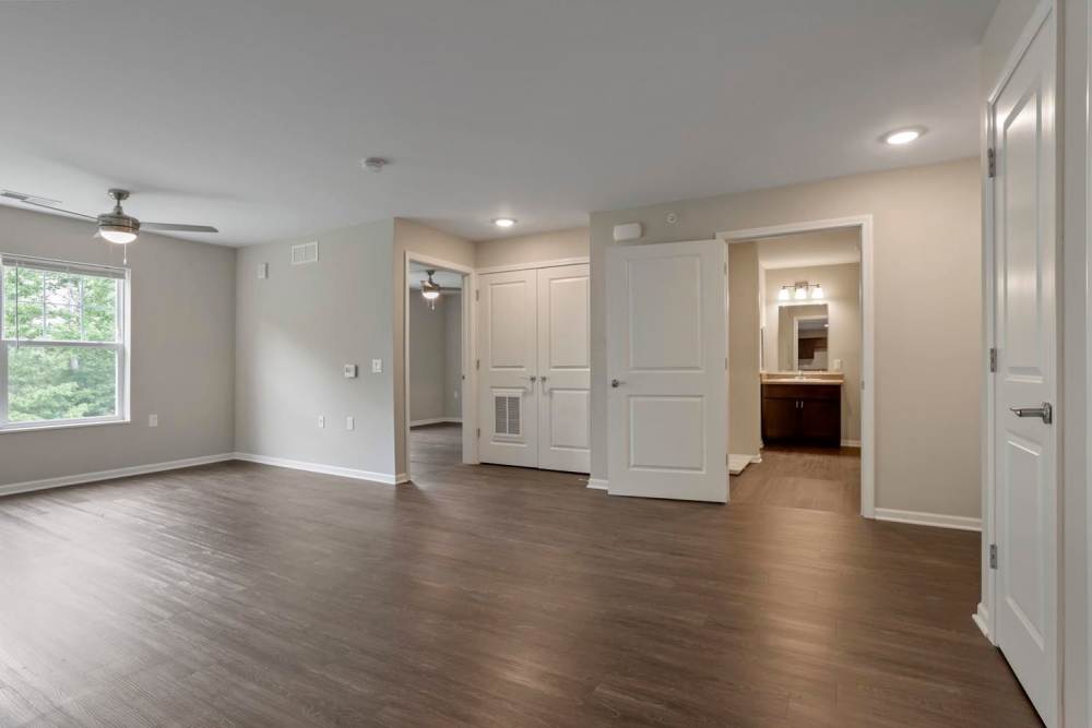 Open layout with natural light at Wendler Commons in Columbus, Ohio