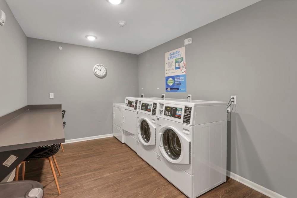 Convenient laundry facilities at Wendler Commons in Columbus, Ohio