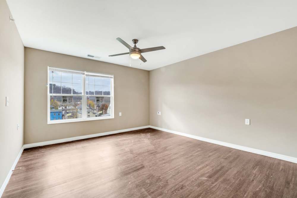 Unfurnished bedroom at Hobbs Greene in Wheeling, West Virginia