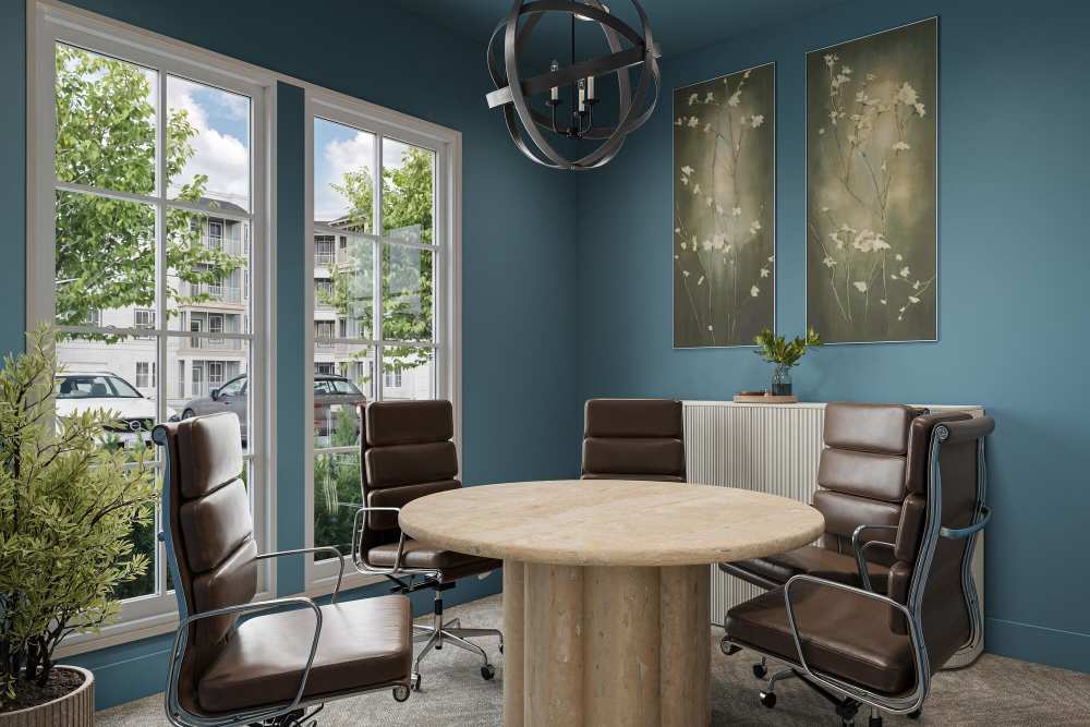 Business center at Romero Apartments in Pensacola, Florida
