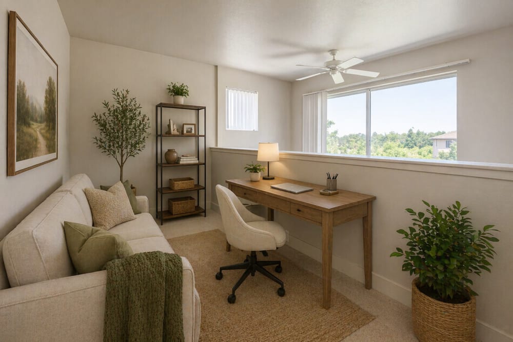 study room at Octave in Davis, California