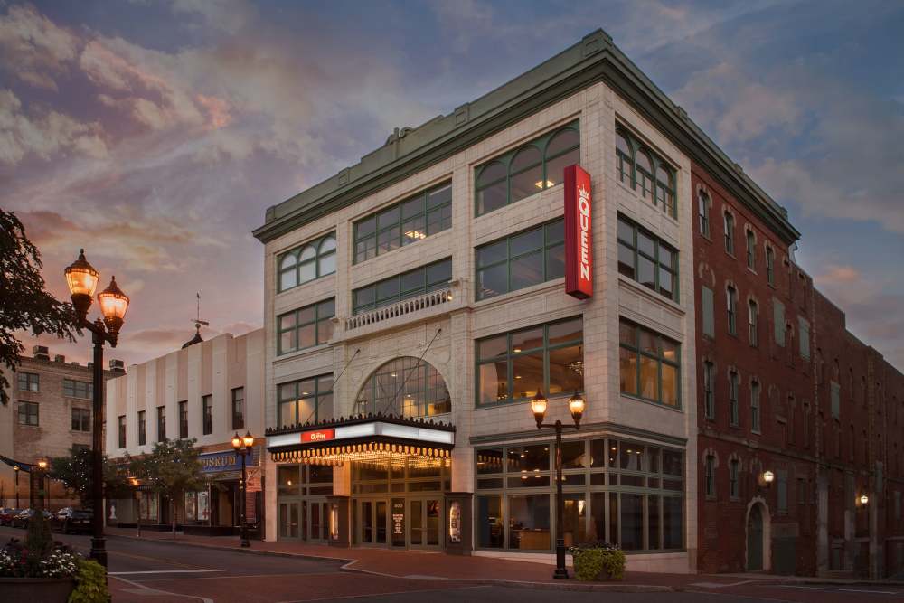 The Queen Theatre near Midtown Park in Wilmington, Delaware