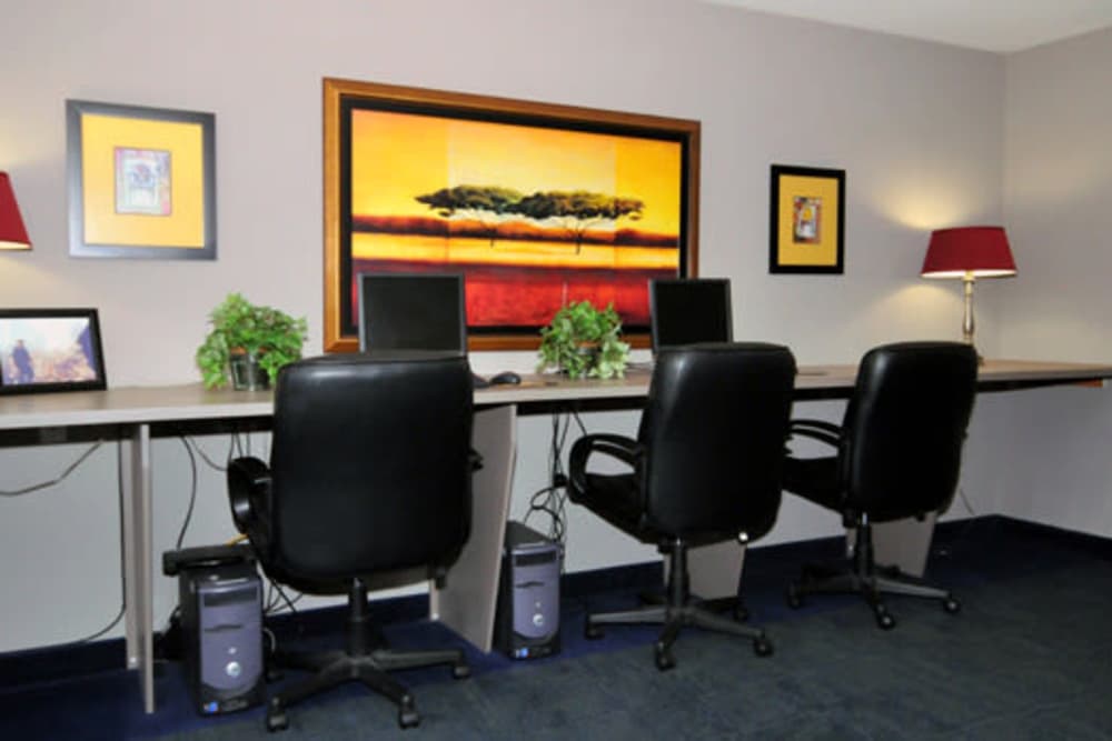 Entry reception at Hampshire Village in Silver Spring, Maryland