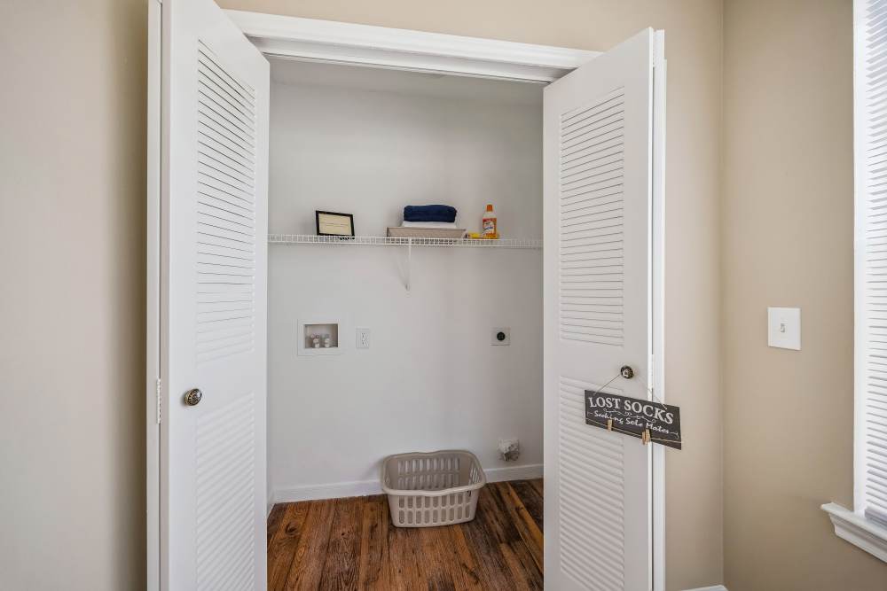 closet room at Timber Run in , Texas