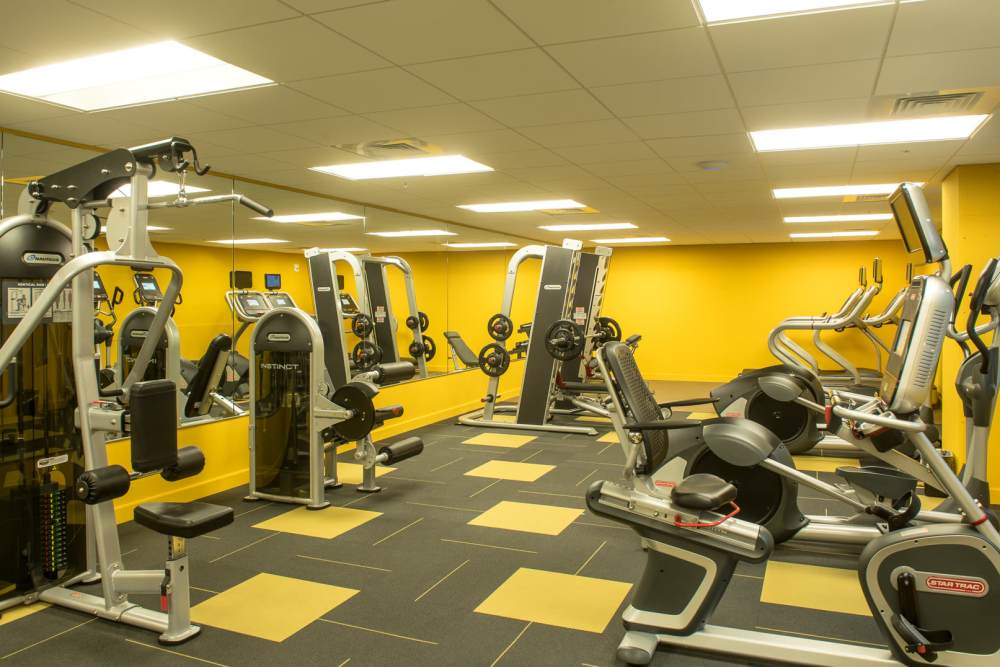 Fitness center at Midtown Park in Wilmington, Delaware