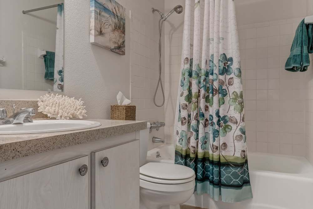 Bedroom with a toilet at Carlton Arms Of St. Petersburg in St Petersburg, Florida 