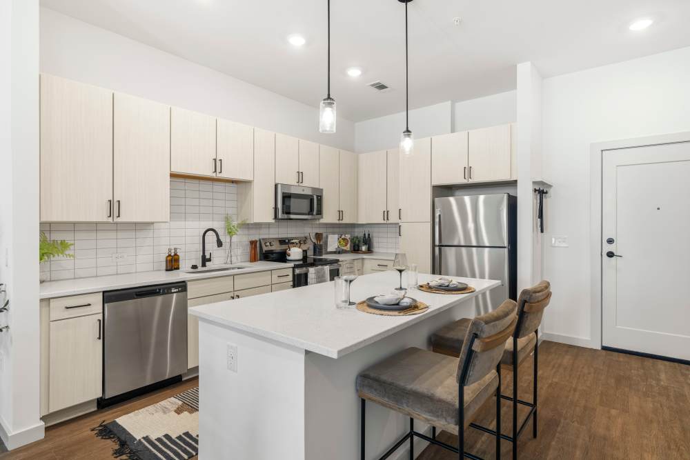 Kitchen 4 at Ironwood on North Salem in Apex, North Carolina