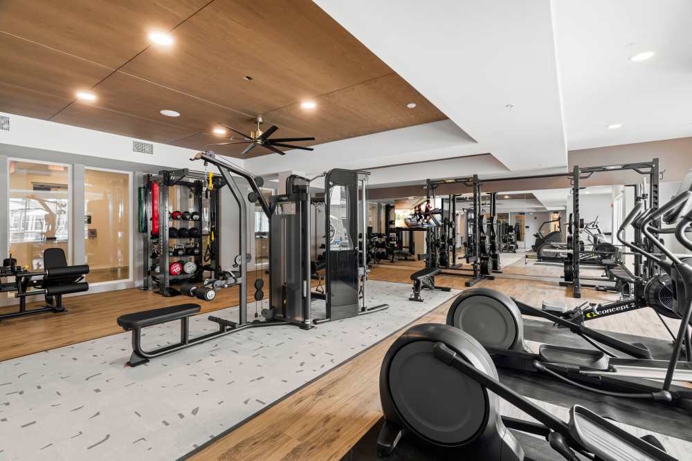 Fitness Center 1 at Ironwood on North Salem in Apex, North Carolina