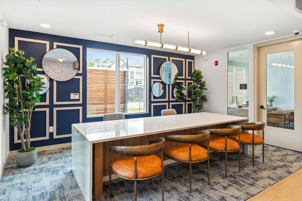 Leasing Desk at Ironwood on North Salem in Apex, North Carolina