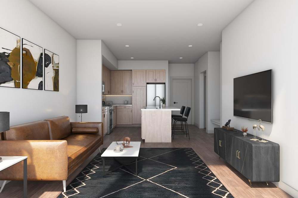 Spacious living areas with plenty of natural light at Winston Heights