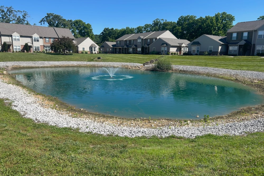 Lake near Whispering Wind Apartments & Townhomes in Newtown, Ohio