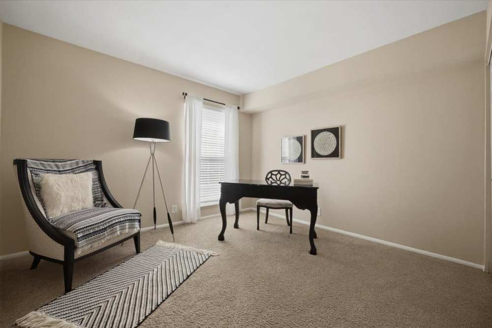 Secondary bedroom or home office at Beau Jardin Apartments in St. Louis, Missouri