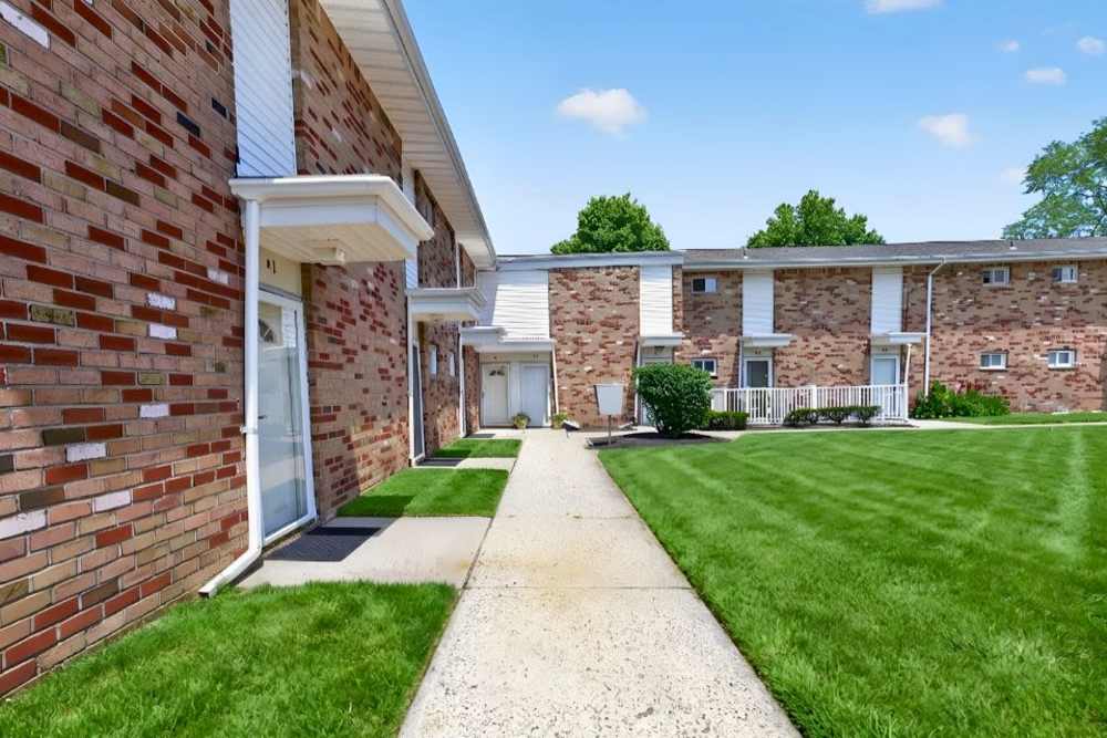 Private balcony at Patchogue Village at Rider, an Eagle Rock Community in Patchogue, New York