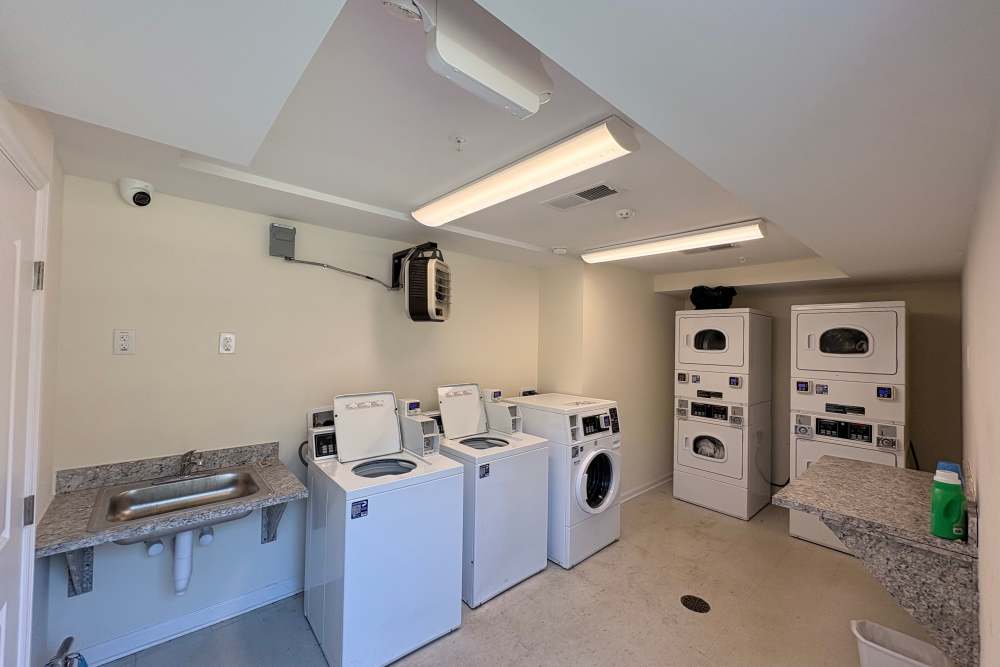 Laundry center at The Towns at Patuxent Overlook in Lexington Park, Maryland