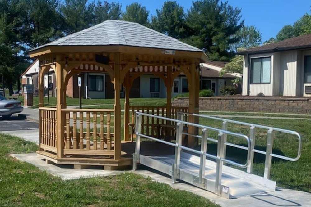 Gazebo at Shenandoah Apartments in Winchester, Virginia
