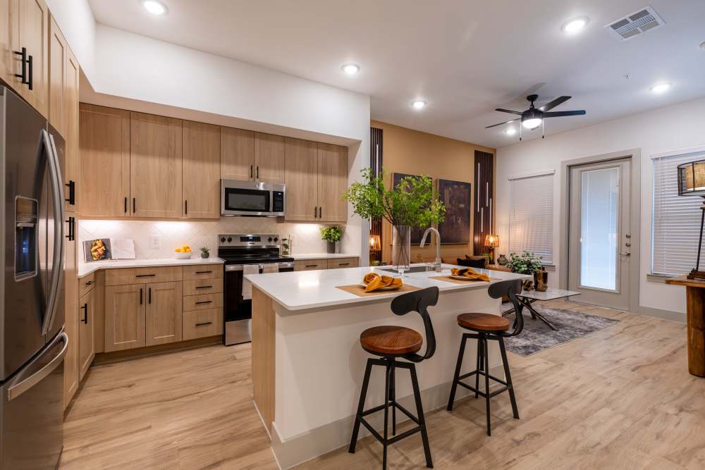 Spacious kitchen at Winston Heights.