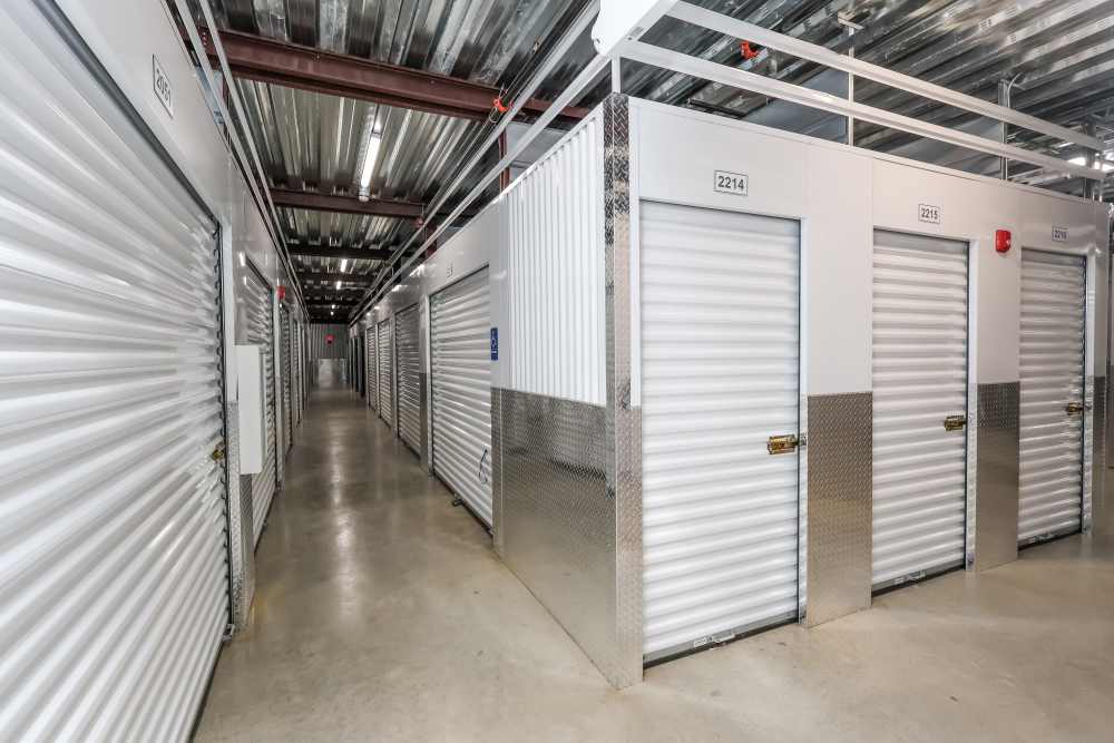 Well-maintained storage units with roll-up doors at Your Storage Units Ft Pierce in Fort Pierce, Florida 