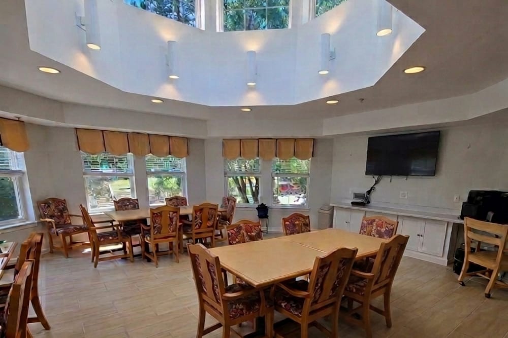 Community room at Shippen House in Shippensburg, Pennsylvania