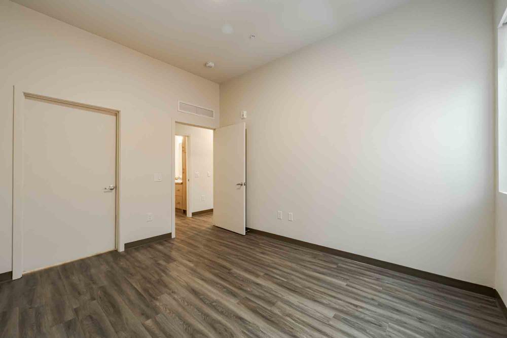 Bedroom at Waterman Senior Apartments in Maricopa, Arizona
