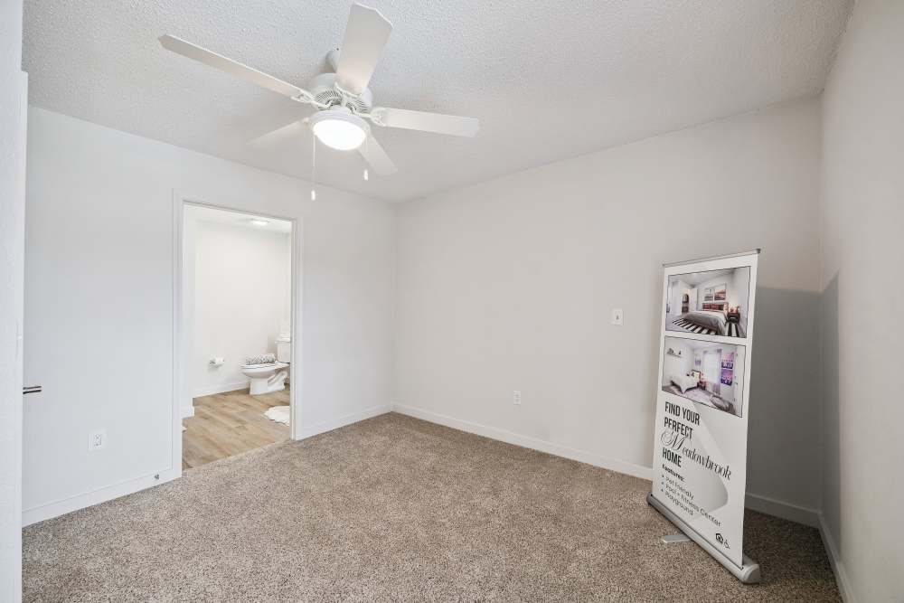 Bedroom at Meadowbrook Plaza in Houston, Texas