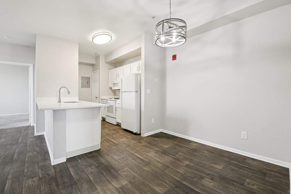 Apartment dining room at Creekstone Apartments in Greeley, Colorado