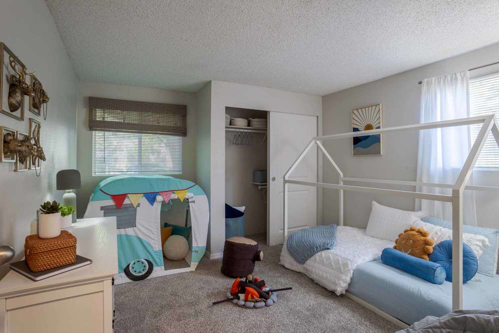 Child themed bedroom at The Park at Cooper Point Apartments in Olympia, Washington