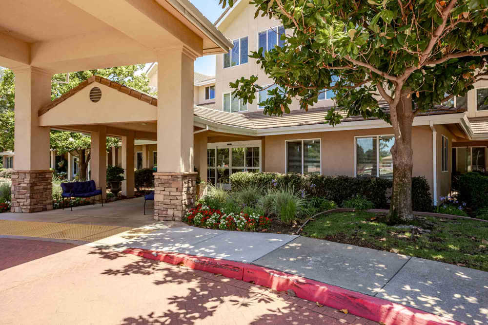 Main entrance to Truewood by Merrill, Roseville in Roseville, California