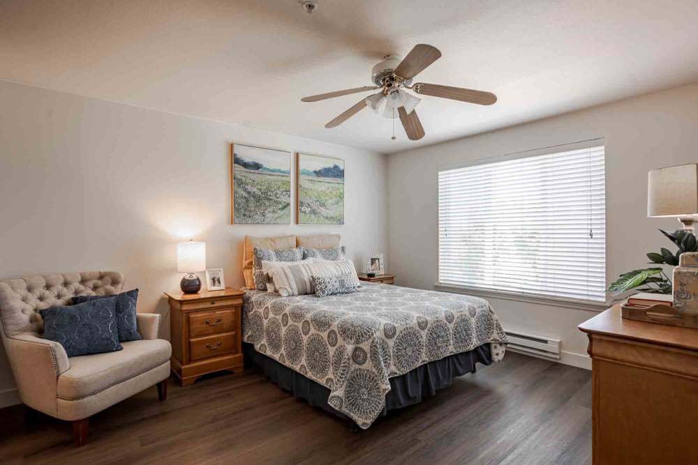 Bedroom at Truewood by Merrill, Roseville in Roseville, California