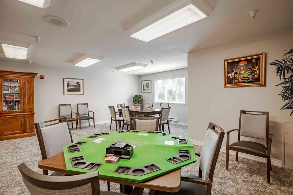 Billiard room at Truewood by Merrill, Roseville in Roseville, California