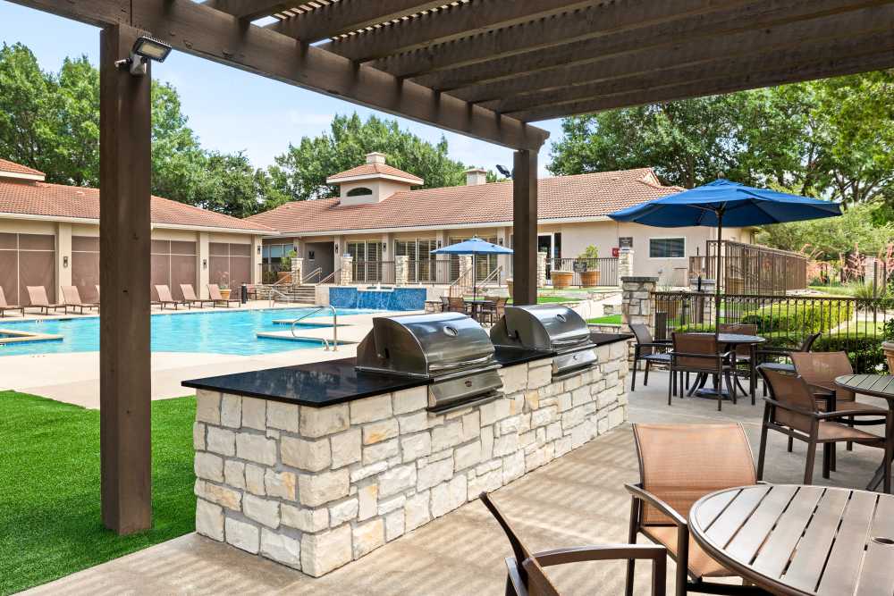Villas of Preston Creek offers a Swimming Pool in Plano, Texas