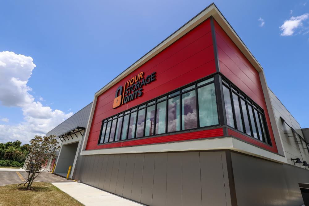 Modern self-storage facility exterior at Your Storage Units Cocoa in Cocoa, Florida